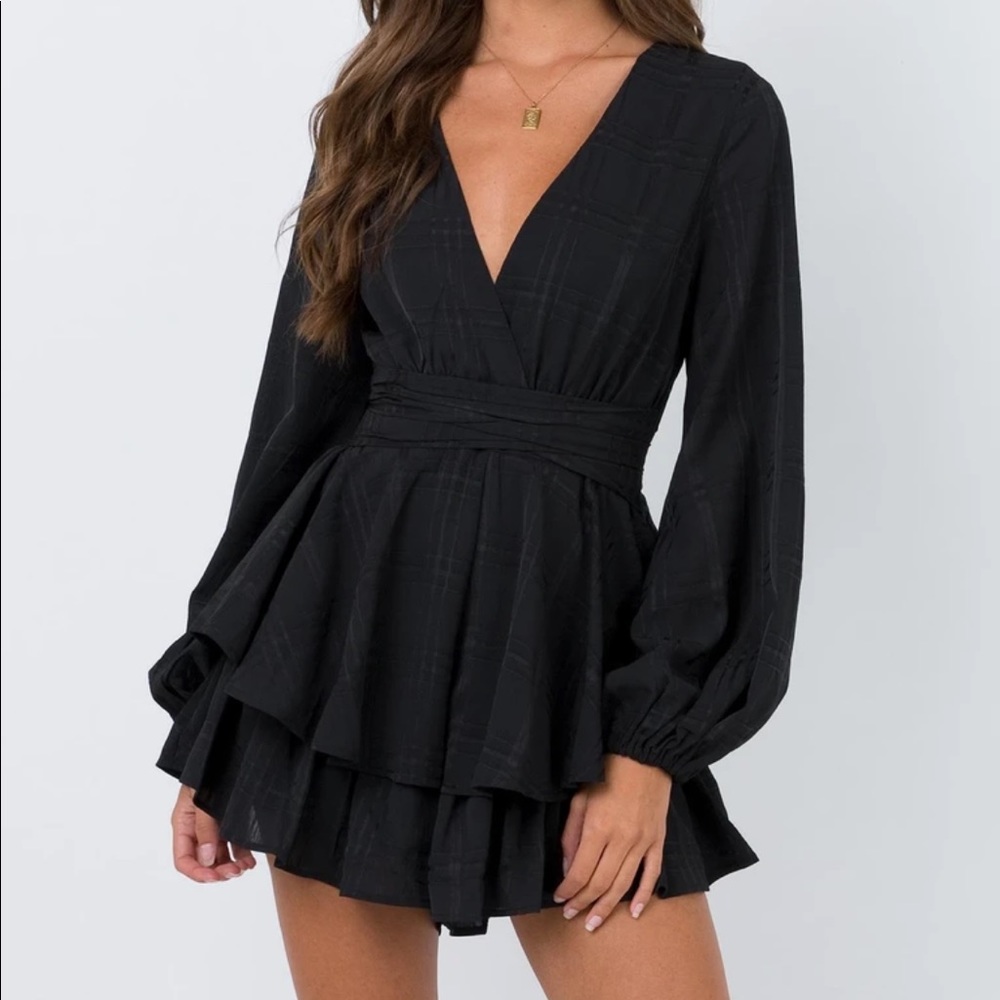 Princess Polly black romper